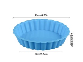 Tartera silicona rizada 11cm